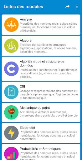 Math & Informatique: Study App screenshot 2