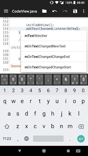 Quoda Code Editor screenshot 1