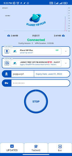 Planet VIP VPN screenshot 2