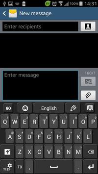 Galaxy Note 4 Tastatur screenshot 5
