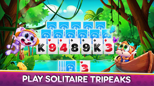Tri Peaks Solitaire Islands screenshot 1
