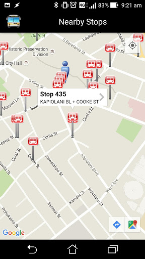 DaBus2 - The Oahu Bus App скриншот 2