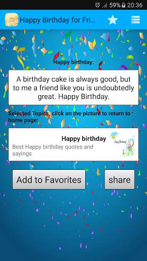 Happy Birthday Wishes screenshot 2