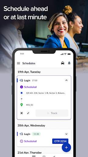 MoveInSync screenshot 1