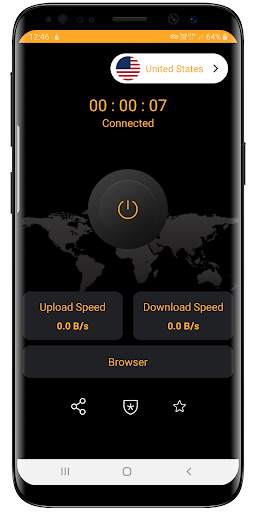 The browser VPN proxy browser screenshot 1