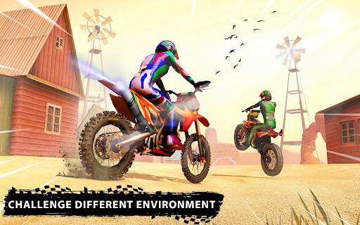 Tricky Bike trail stunt Game 2021: Moto Bike Game 1 تصوير الشاشة