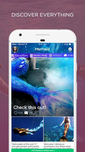 Mermaid Amino screenshot 1