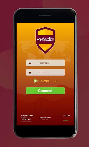 VPN4VoICE screenshot 1