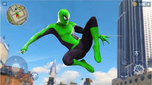Spider Rope Hero: Ninja Gangster Crime Vegas City screenshot 1