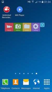Unlimited Screen Recorder screenshot 1