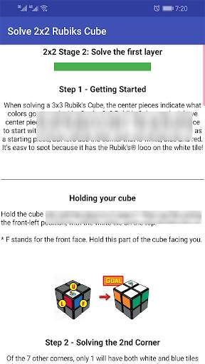 How To Solve a Rubik's Cube 2x2 screenshot 4