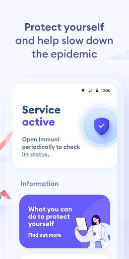 Immuni screenshot 2