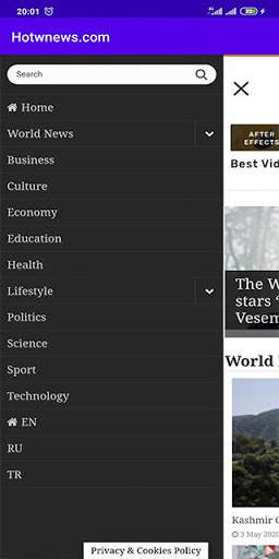 Hot World News / Daily News screenshot 2