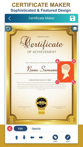Professional Certificate Maker screenshot 4