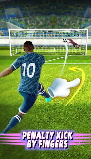 Penalty shootout:Football game screenshot 1