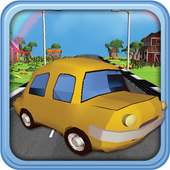 Toon Car Racing-3D logo