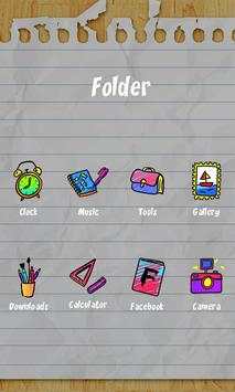 Drawing GO Launcher Theme screenshot 4