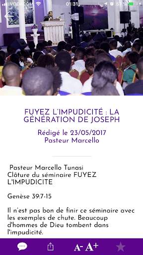 Pasteur Marcello Tunasi screenshot 3