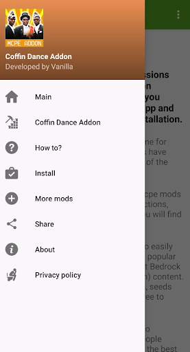 Coffin Dance Meme Addon for Minecraft: PE Free screenshot 3