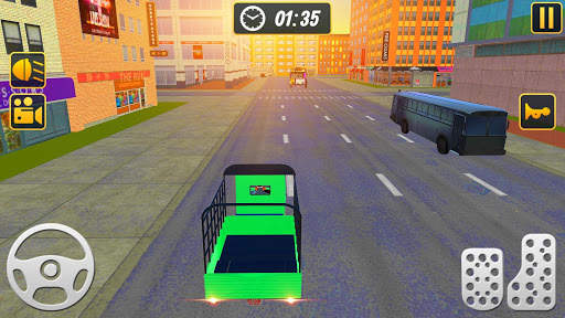City Rickshaw Cargo Transport: Driver Simulator 3D screenshot 7