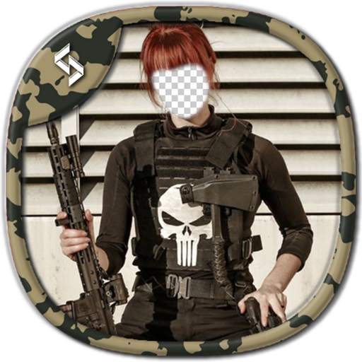 Army Women Photo Editor screenshot 1