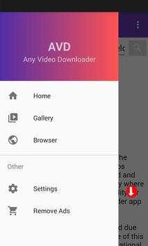 AVD any video downloader 2018 screenshot 1