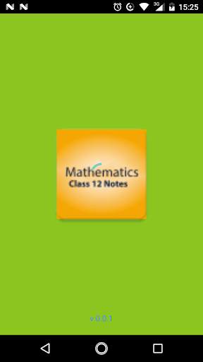 Class 12 Mathematics Notes स्क्रीनशॉट 2