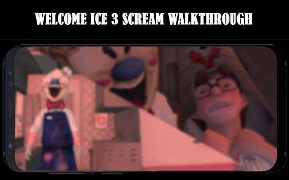 Ice 3 Cream neighbor ice Rod Scream Hints MOD 3 screenshot 1