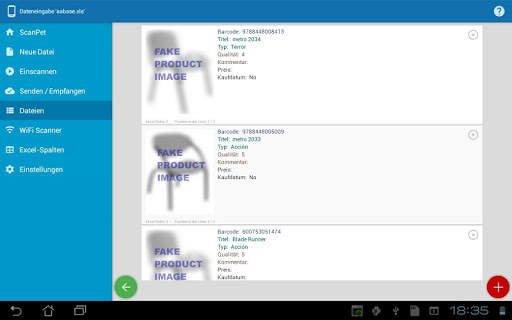 SCANPET New - Inventar und Barcode-Scanner screenshot 13
