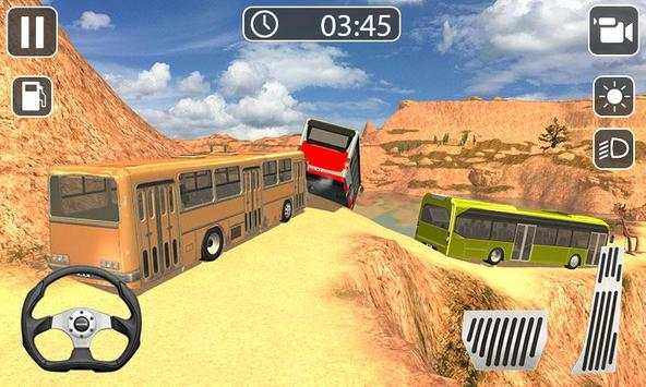 Hill Bus Driving 3D - Bus Expert Simulator 2019 screenshot 3