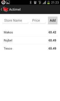 Shopping Planner Shopping list screenshot 2