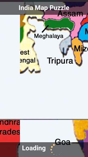 India Map Puzzle screenshot 2