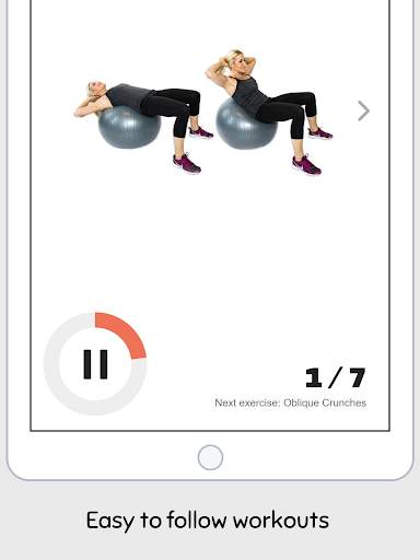 Stability Ball Exercises & Workouts screenshot 10