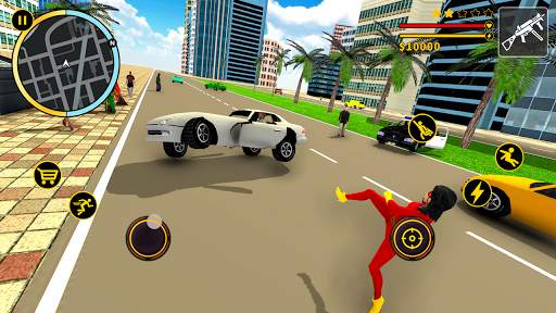 Spider Girl Moto Bike - Pizza Delivery Food Games screenshot 5