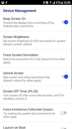 Fully Kiosk Browser & Lockdown screenshot 8