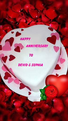 Name On 3D Anniversary Cake screenshot 6