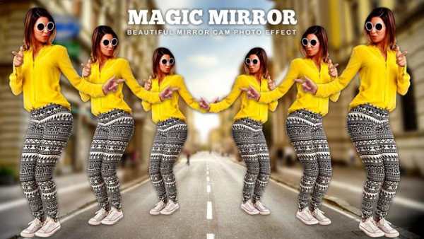 Echo Mirror Reflection Shadow Effect Editor screenshot 1