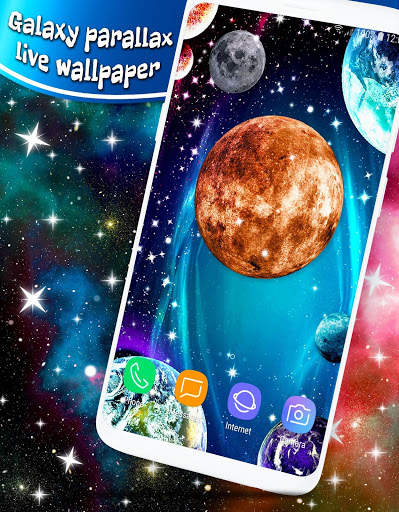 Galaxy Parallax Wallpaper 🌌 Night Live Wallpapers screenshot 5