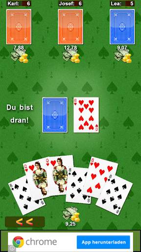 Mau Mau - card game screenshot 1