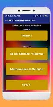 CTET Previous 10 Year's Question Papers & Answers скриншот 1