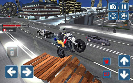 Police Motorbike 3D Simulator 2018 screenshot 7