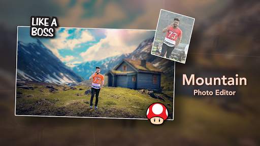 Mountain Photo Editor screenshot 1