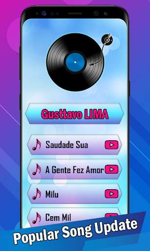 Gusttavo Lima Piano Tiles Game screenshot 2
