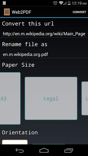 Web2PDF скриншот 3