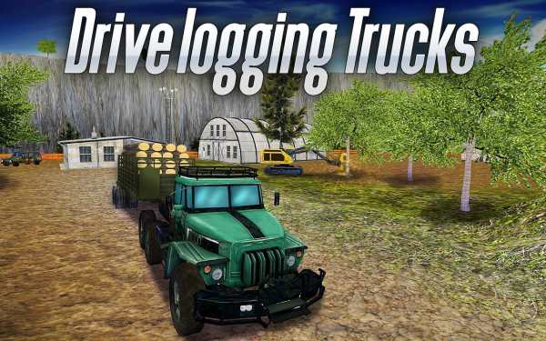 Logging Trucks Driving Simulator - deliver timber! screenshot 1