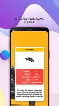 Guide for PUBG vehicle & info Battlegrounds pro screenshot 6