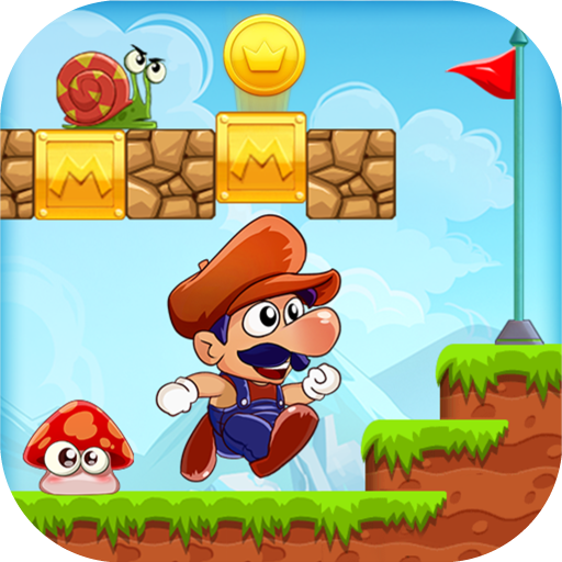 Super Bino Go jogo de aventura icon