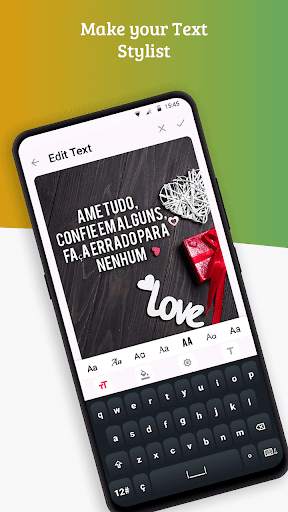Write Portuguese Text on photo screenshot 4
