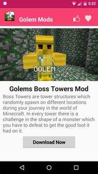 Golem Mod For MCPE. screenshot 3