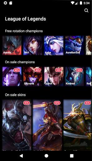 Store of Legends - Lol Skin screenshot 2